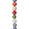 9 Pack: Multicolor Ceramic Round Beads, 16mm by Bead Landing™